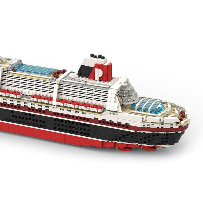 1/400 The Poseidon Modern Cruise Ship Building Blocks - LesDiy -