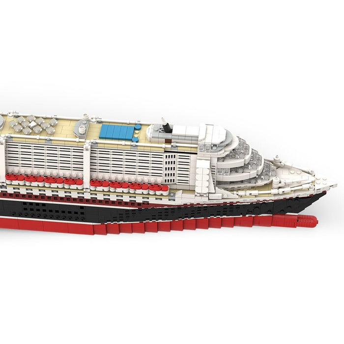 1/400 The Poseidon Modern Cruise Ship Building Blocks - LesDiy -