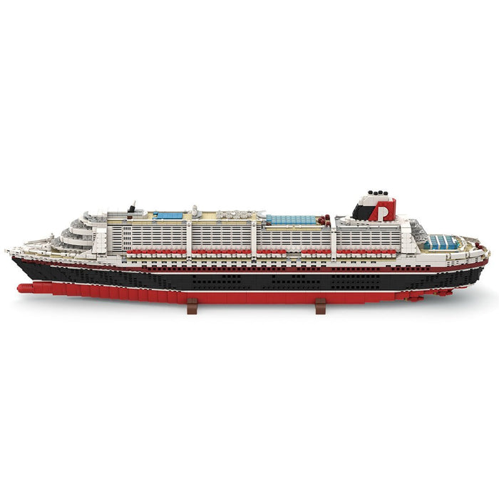 1/400 The Poseidon Modern Cruise Ship Building Blocks - LesDiy -
