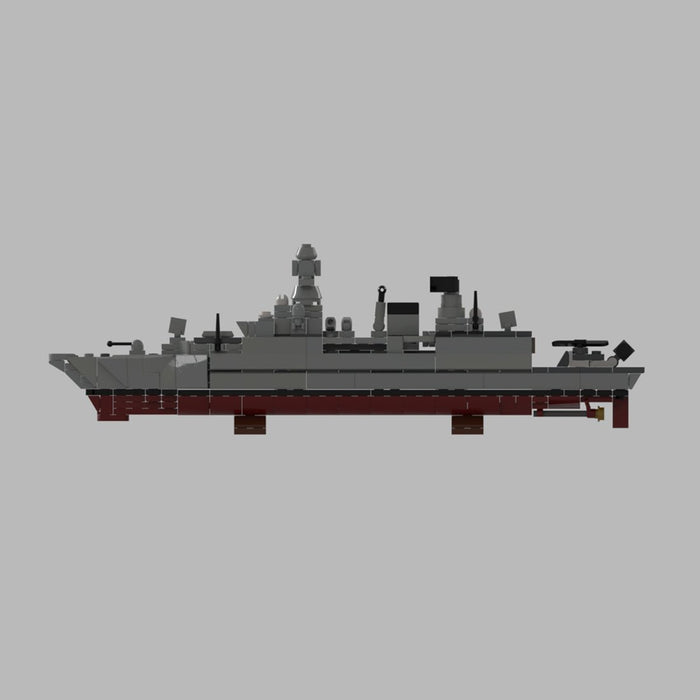 1/485 Scale German F - 124 Sachsen - class Frigate - LesDiy -