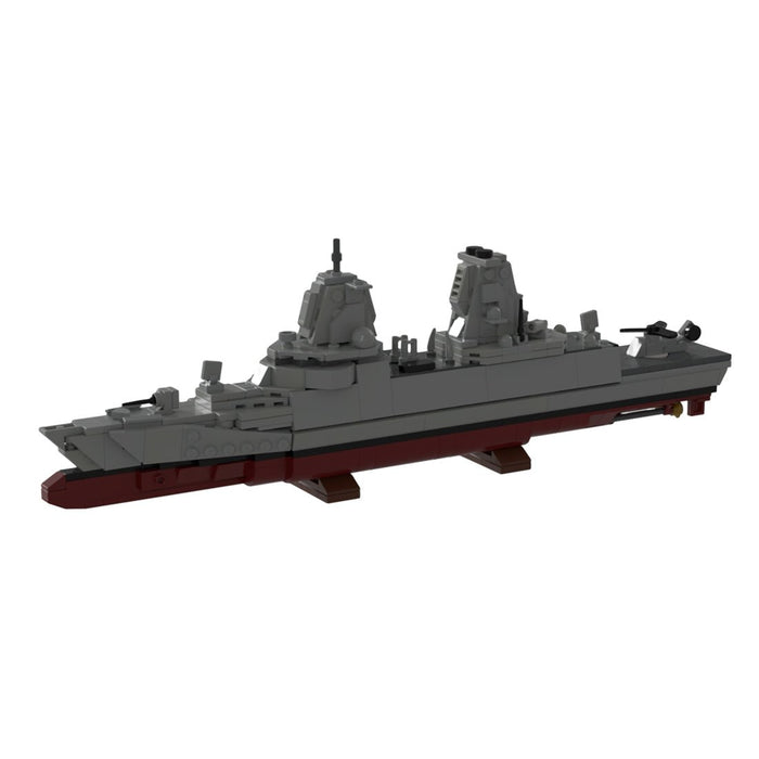 1/485 Scale German F - 126 Frigate - LesDiy -