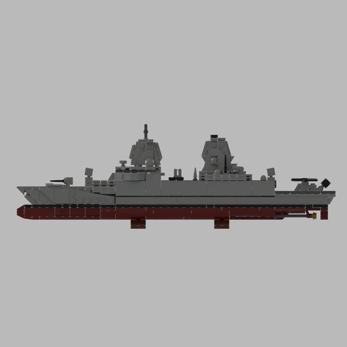 1/485 Scale German F - 126 Frigate - LesDiy -