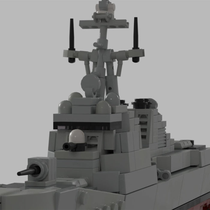 1/485 Scale USS Oscar Austin DDG - 79 Military - LesDiy -