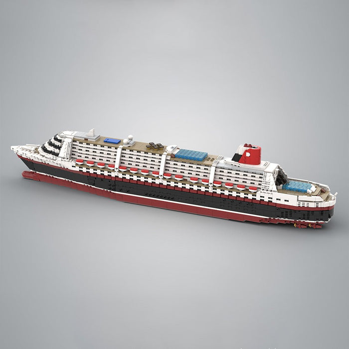 1/500 Scale The Poseidon Modern Cruise Ship Building Blocks - LesDiy - building blocks -