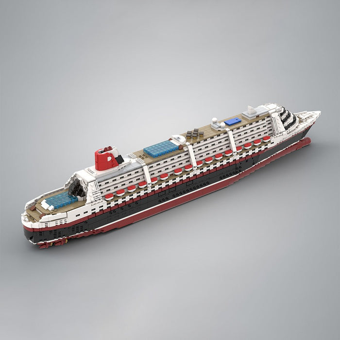 1/500 Scale The Poseidon Modern Cruise Ship Building Blocks - LesDiy - building blocks -