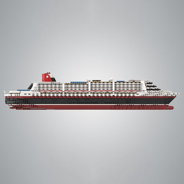 1/500 Scale The Poseidon Modern Cruise Ship Building Blocks - LesDiy - building blocks -