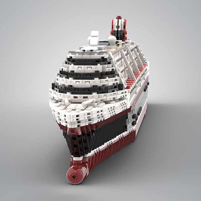 1/500 Scale The Poseidon Modern Cruise Ship Building Blocks - LesDiy - building blocks -