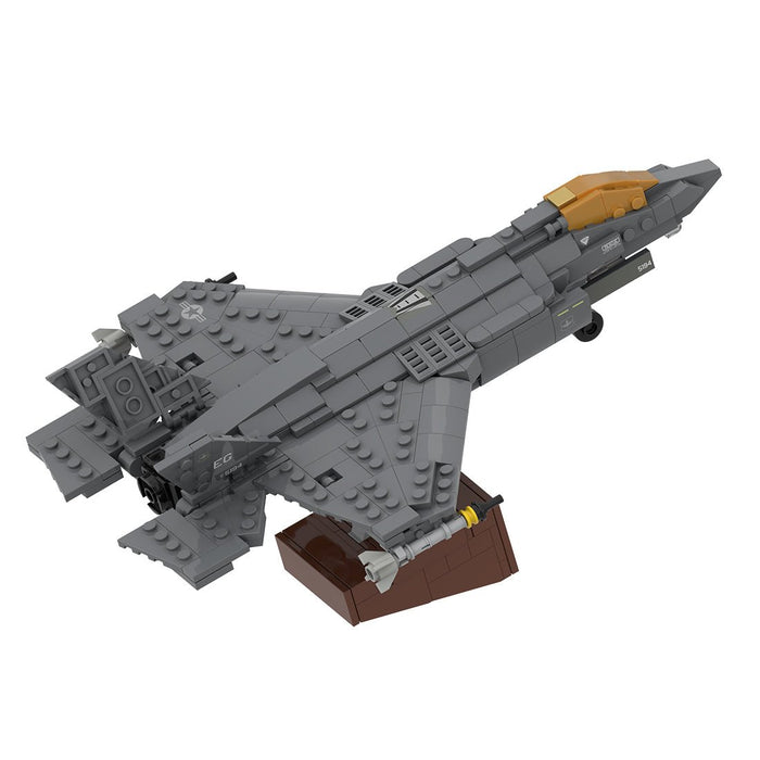 1/58 Scale American Multirole Military Combat Fighter Building Blocks - LesDiy - Building Blocks - 1/58 Scale American Multirole Military Combat Fighter Building Blocks