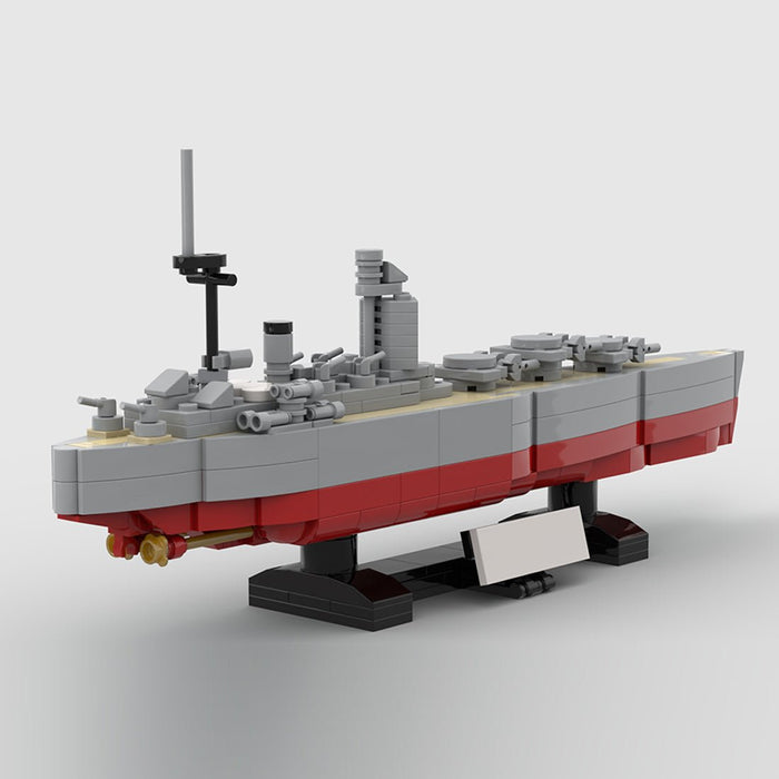 1:700 Scale HMS Nelson Battleship Building Blocks-LesDiy-Building Blocks-