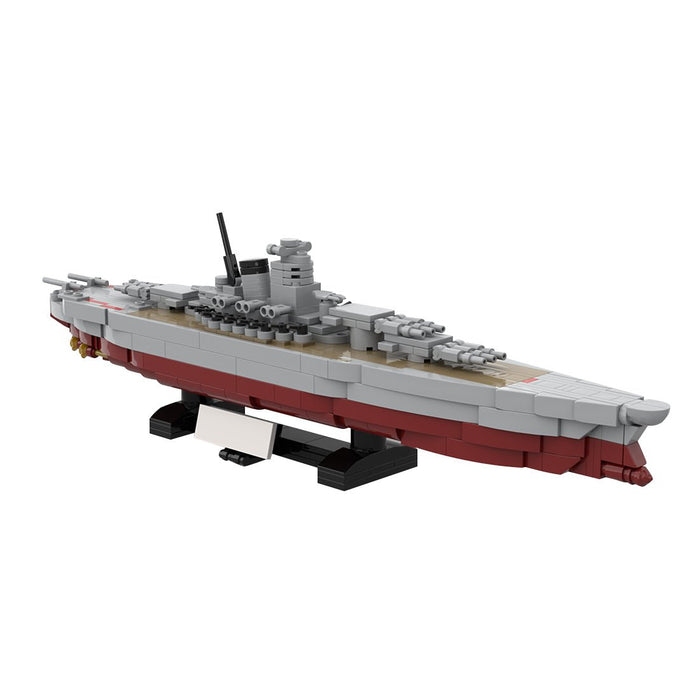 1:700 Scale Yamato Battleship Building Blocks-LesDiy-Building Blocks-