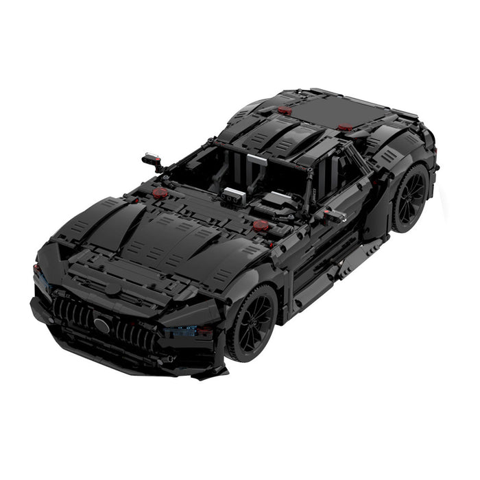 1/8 Scale Mercedes - Benz AMG Vision GT Sports Car Building Blocks - LesDiy - building blocks - Black