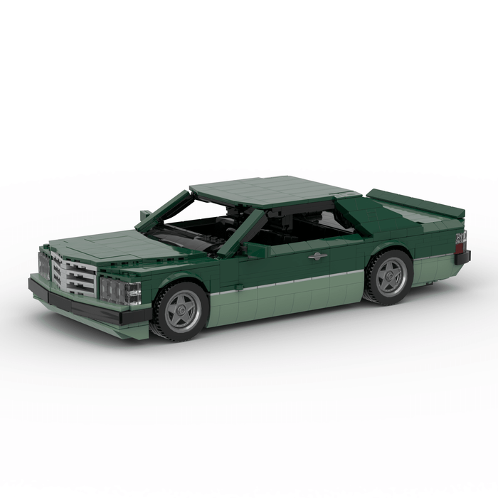 1980s German Grand Touring Coupe Building Blocks (Gobricks)-LesDiy-Building Blocks-1x building section (1x 1473 parts)