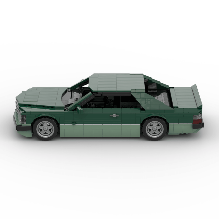1980s German Grand Touring Coupe Building Blocks (Gobricks)-LesDiy-Building Blocks-1x building section (1x 1473 parts)