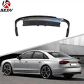 2015-2017 S8 Style Stainless Steel Rear Diffuser for AUDI A8