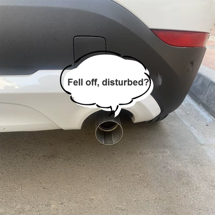 2Pcs/Lot Exhaust Tip Trim Cover for BMW X1 F49 F48 2019+ Exhaust Tip Replacement Tailpipe Nozzle Muffler Tip