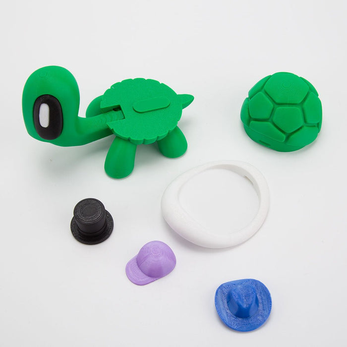 3D Printed Turtle with Movable Joints - LesDiy -