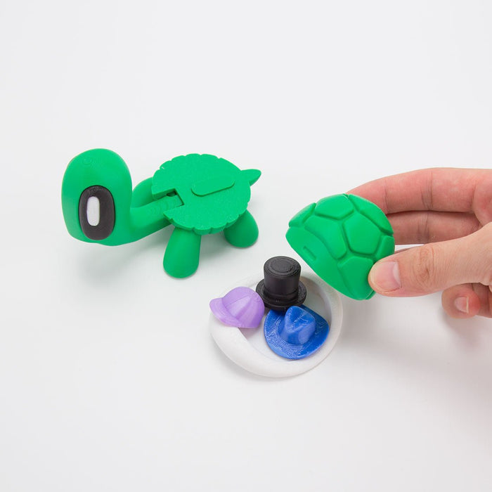 3D Printed Turtle with Movable Joints - LesDiy -
