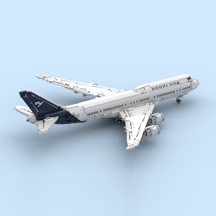 747-8I New Lufthansa Livery Building Blocks-LesDiy-Building Blocks-