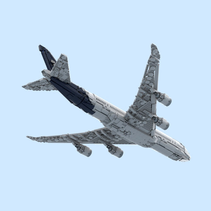 747-8I New Lufthansa Livery Building Blocks-LesDiy-Building Blocks-