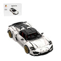 918 Sports Car Tech Building Blocks - LesDiy - Red White