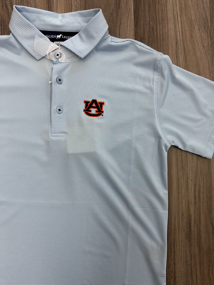 Boys' Auburn Stripe Polo