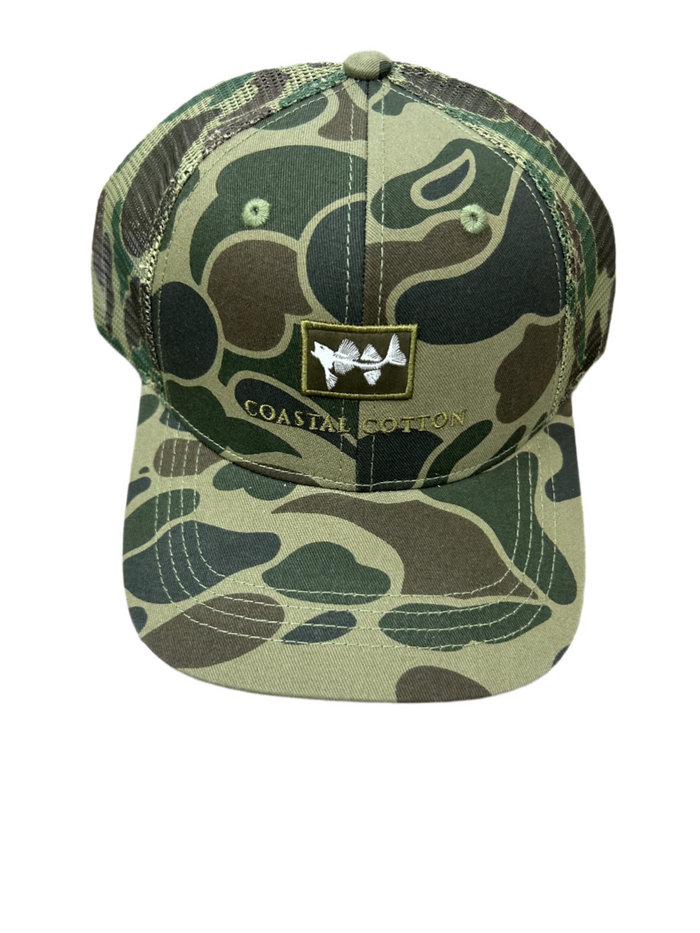 Coastal Structured Twill Trucker Hat