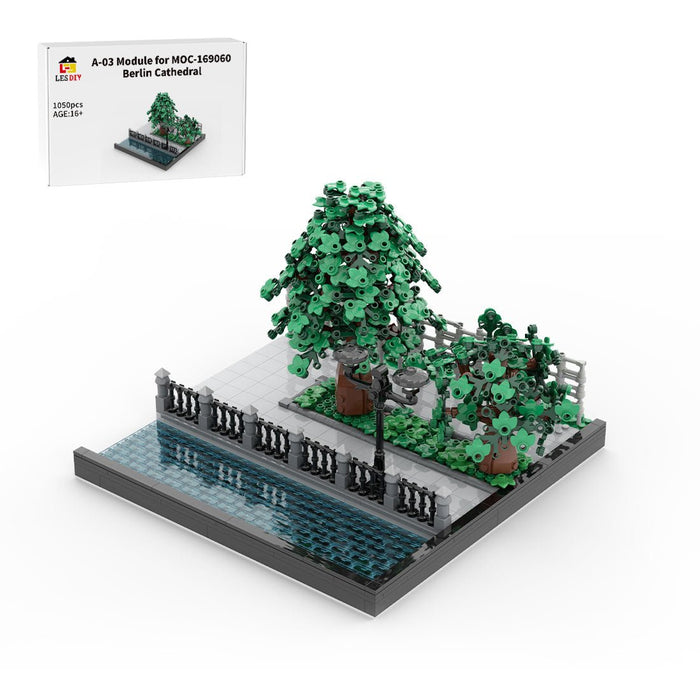 A - 03 Module for MOC - 169060 Berlin Cathedral Building Blocks - LesDiy -