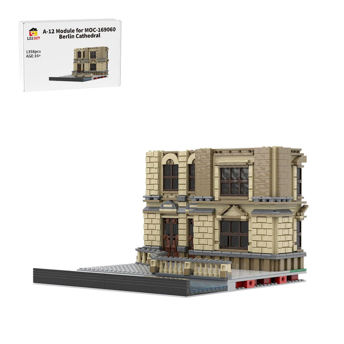 A - 12 Module for MOC - 169060 Berlin Cathedral Building Blocks - LesDiy -