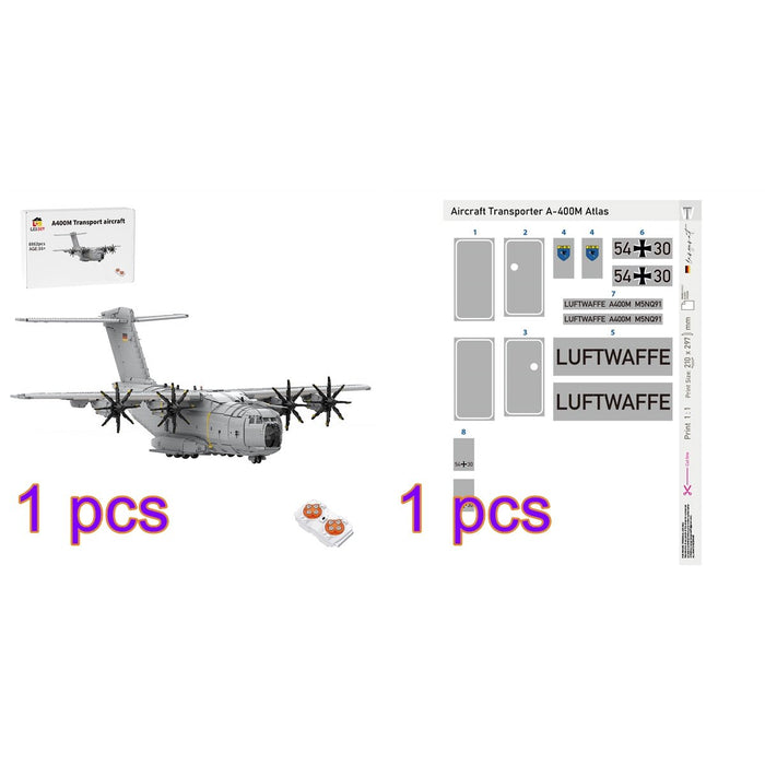 A400M Atlas Large Transport Aircraft - Dynamic/Static - LesDiy - Dynamic version