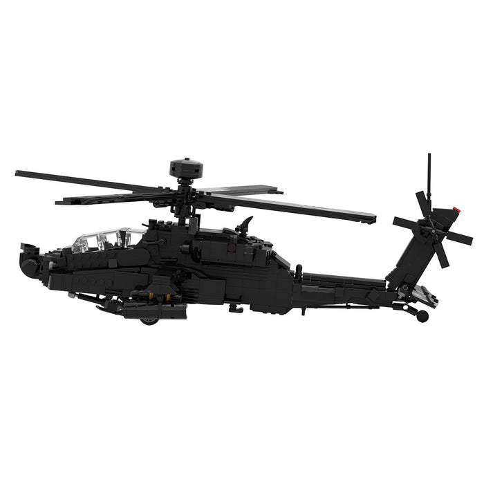 AH64E Apache Airplane Military Helicopter - LesDiy -