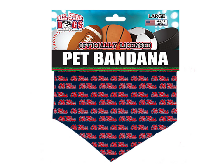 All Star Collegiate Dog Bandana