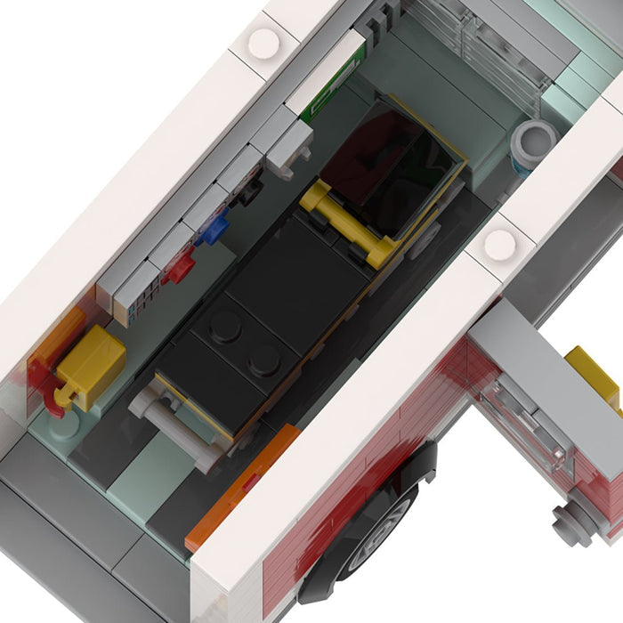 Ambulance MOC Building Block - LesDiy -