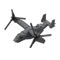 American CV - 22 Tiltrotor Aircraft Military Building Blocks - LesDiy -