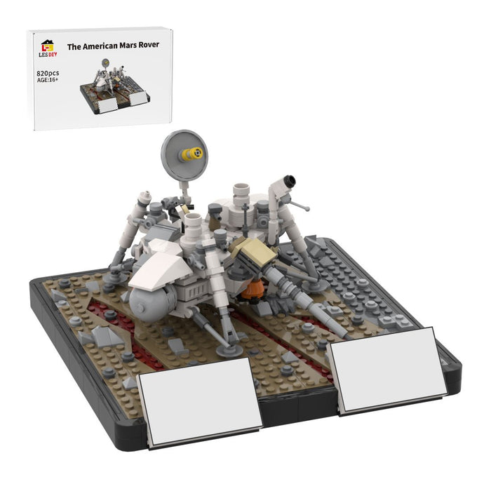 American Phoenix Mars rover Building Blocks - LesDiy -