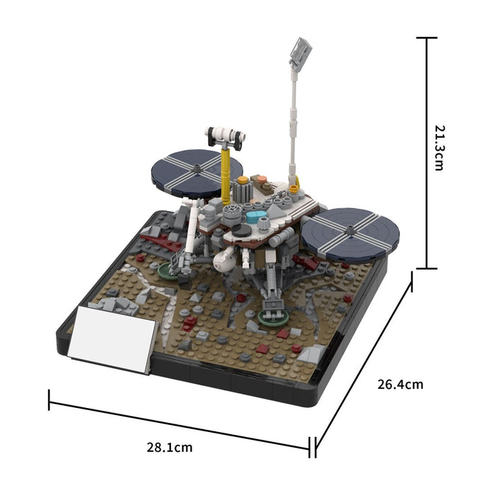American Phoenix Mars rover Building Blocks - LesDiy -