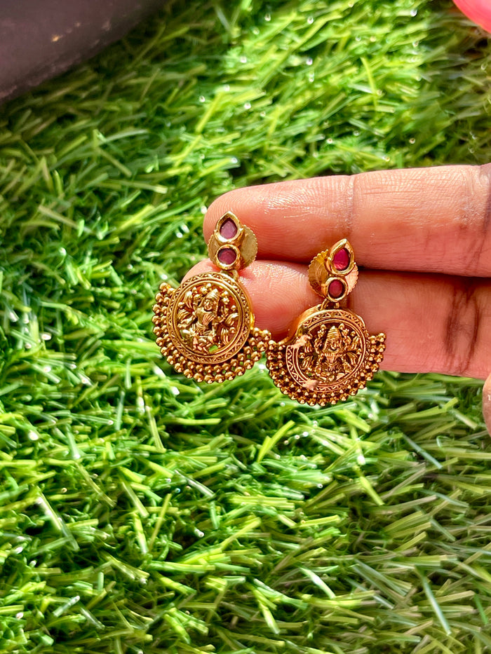 Antique Kemp Lakshmi Earrings