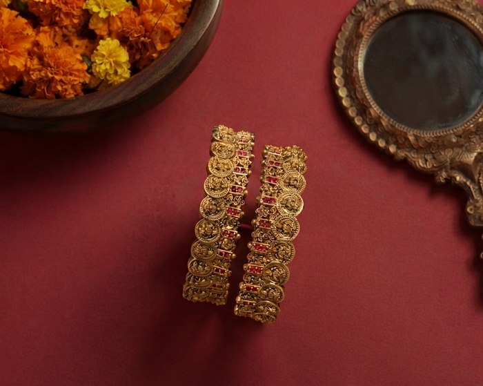 Antique Ruby Bangles