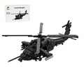 Armed Helicopter Assembly MOC Model Building Blocks - LesDiy - Building Blocks -