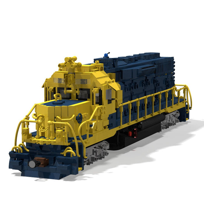 ATSF 5134 Diesel Locomotive Model - LesDiy - Locomotive -