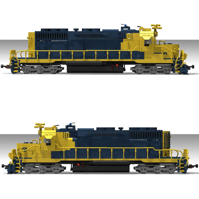 ATSF 5134 Diesel Locomotive Model - LesDiy - Locomotive -