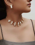 Baroque Pearl Choker Set