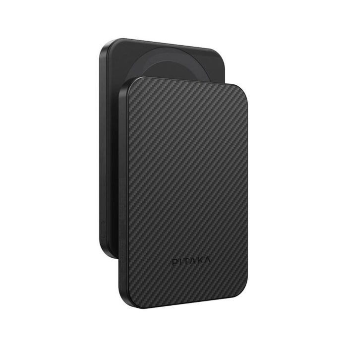 Baterie externă Pitaka Power Bank Qi2, Black/Grey