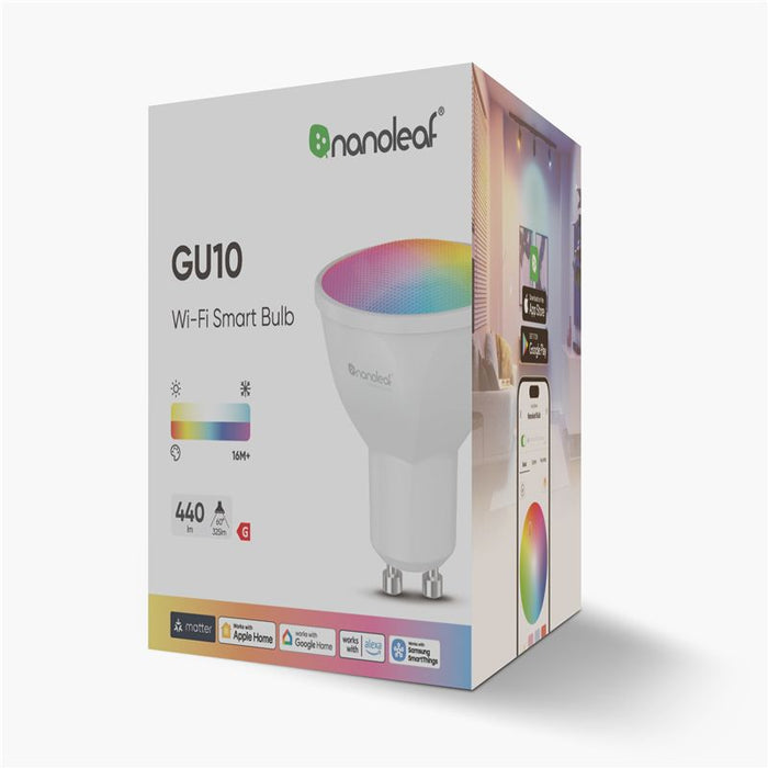 Bec smart Nanoleaf Essentials GU10, Matter, Wi-Fi