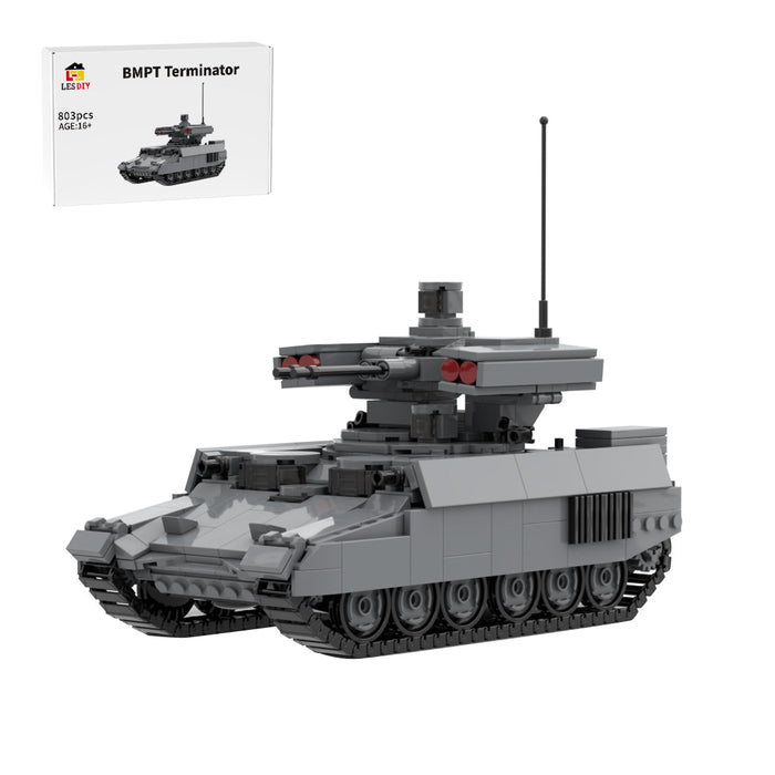 BMPT Terminator Armored Fighting Vehicle Building Blocks-LesDiy -