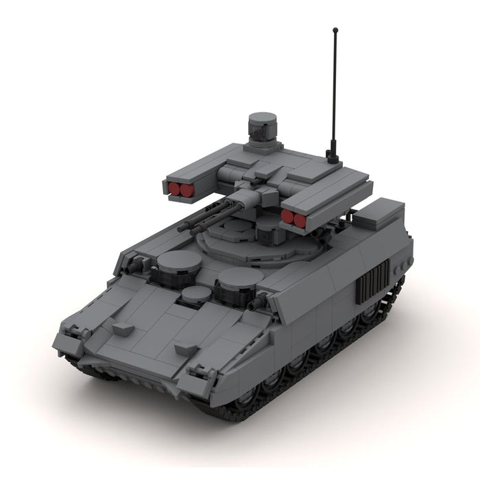 BMPT Terminator Armored Fighting Vehicle Building Blocks-LesDiy -