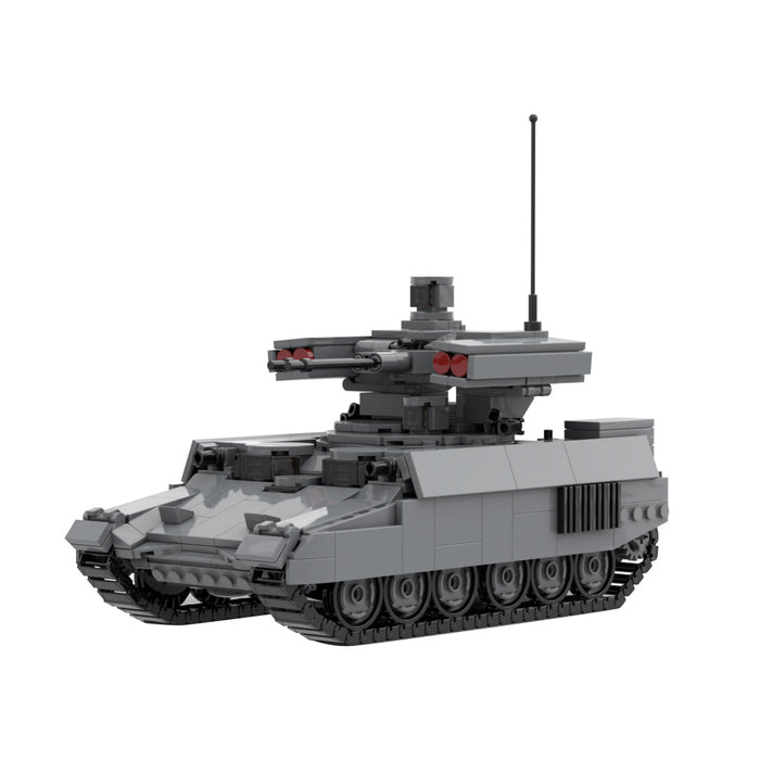 BMPT Terminator Armored Fighting Vehicle Building Blocks-LesDiy -