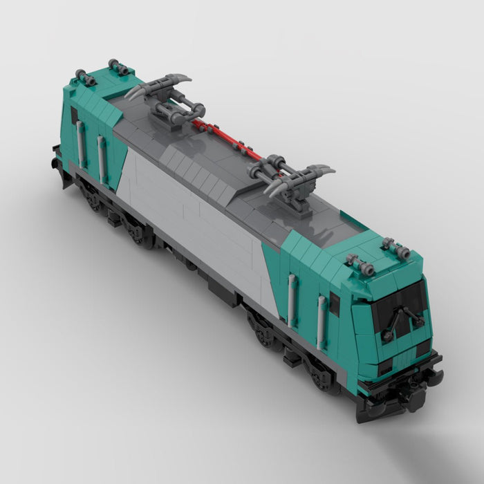 BR - 185 Electric Locomotive Head Building Blocks Set - LesDiy - Locomotive -