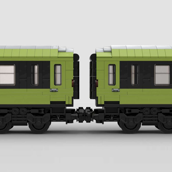 BR - 193 Electric Locomotive Building Blocks (Static Version) - LesDiy - Locomotive -