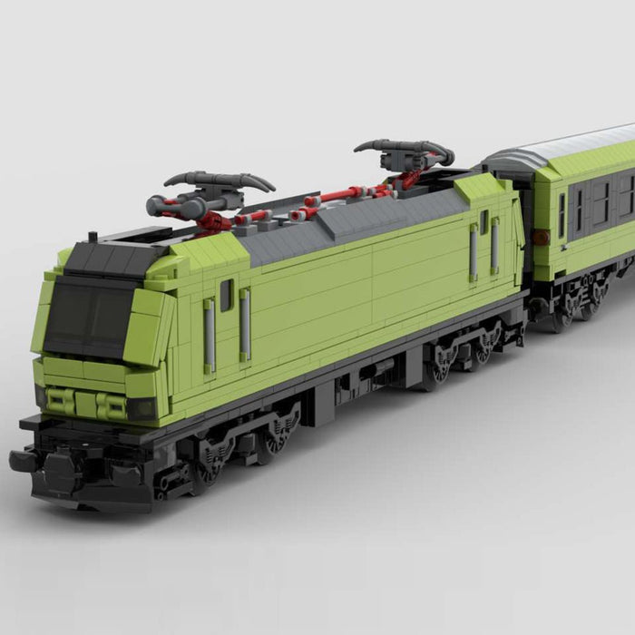 BR - 193 Electric Locomotive Building Blocks (Static Version) - LesDiy - Locomotive -