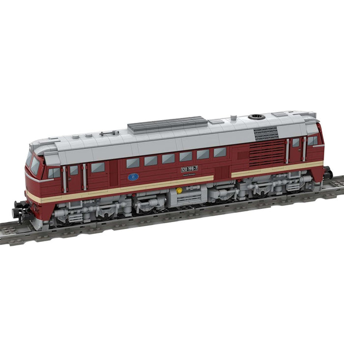 BR120 Taiga Trommel Train - LesDiy - Locomotive -